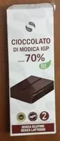 Mängden socker i Cioccolato di modica 70%