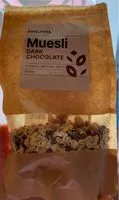 Mängden socker i Muesli dark chocolate