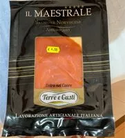 Mängden socker i Il maestrale salmone norvegese affumicato
