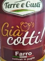 Mängden socker i Già cotti farro