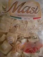 Mängden socker i Raviolini freschi al prosciutto crudo