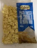 Mängden socker i Pasta fresca orecchiette