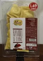 Mängden socker i Ravioli di carne