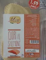 Mängden socker i Cuori al salmone