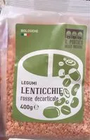 Mängden socker i Lenticchie rosse decorticati