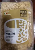 Mängden socker i Miglio decorticato