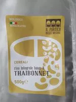 Mängden socker i Riso integrale lungo N Thaibonnet