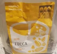 Mängden socker i semi di zucca