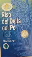 Mängden socker i Riso carnaroli del delta del Po IGP