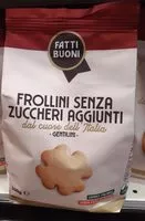 Mängden socker i FROLLINI SENZA ZUCCHERO