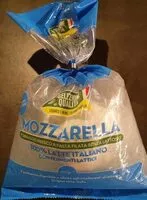 Mängden socker i Mozzarella senza lattosio