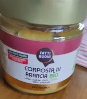 Mängden socker i Composta di arancia bio