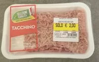 Mängden socker i Macinato di tacchino