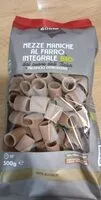 Mängden socker i Mezze maniche al farro integrale bio