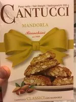 Mängden socker i Cantucci mandorla