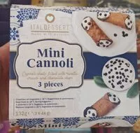 Mängden socker i Mini Cannoli