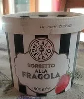 Mängden socker i Sorbetto alla fragola