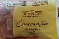 Mängden socker i Croccantino  alle mandorle