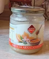 Mängden socker i Miele di arancio di Sicilia