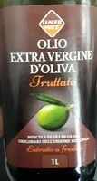 Mängden socker i Olio Extra Vergine di olivia Huile D'olive Vierge Extra