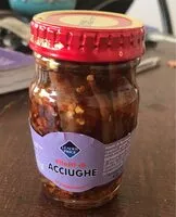 Mängden socker i filetti di Acciughe