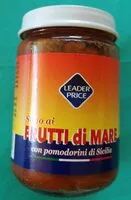 Mängden socker i Sugo ai FRUTTI du MARRE