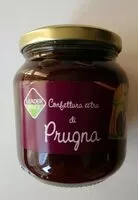 Mängden socker i Confettura extra di prugne