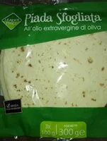 Mängden socker i Piada sfogliata all'Evo