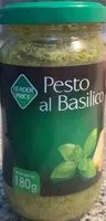 Mängden socker i Pesto al basilico