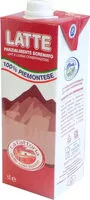 Mängden socker i Latte parzialmente scremato piemontese