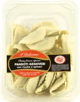 Mängden socker i Pansotti ricotta e spinaci la fattoria delle cose buone