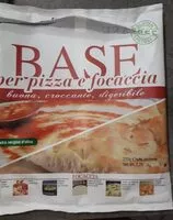 Mängden socker i Base per pizza focaccia senza glutine e lattosio