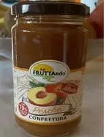 Mängden socker i Confettura di pesche