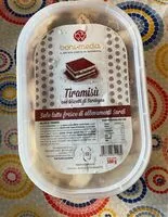 Mängden socker i Tiramisù com biscotti di sardegna