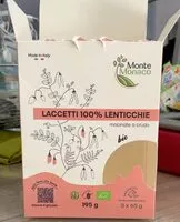 Mängden socker i Laccetti 100% lenticchie
