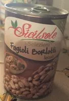Mängden socker i Fagioli Borlotti