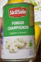 Mängden socker i Funghi champignon tagliati e lessati