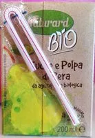 Mängden socker i succo e polpa di pera