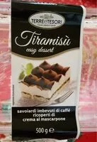 Mängden socker i Tiramisù