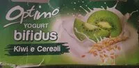 Mängden socker i Yogurt Bifidus Kiwi e Cereali