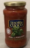 Mängden socker i Sugo di pomodoro con basilico