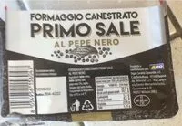 Mängden socker i Firmaggio canestrato primo sale