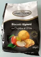 Mängden socker i Biscotti ripieni