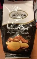 Mängden socker i Biscotti ripieni di crema alla nocciola