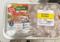 Mängden socker i Kebab di pollo