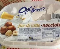 Mängden socker i Fior di latte e nocciola