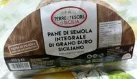 Mängden socker i Pane si semola integrale di grano duro siciliano