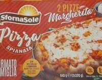 Mängden socker i Pizza spianata 2 pizze margherita