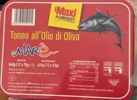 Mängden socker i Tonno all’olio d’oliva