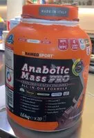 Mängden socker i Anabolic Mass Pro